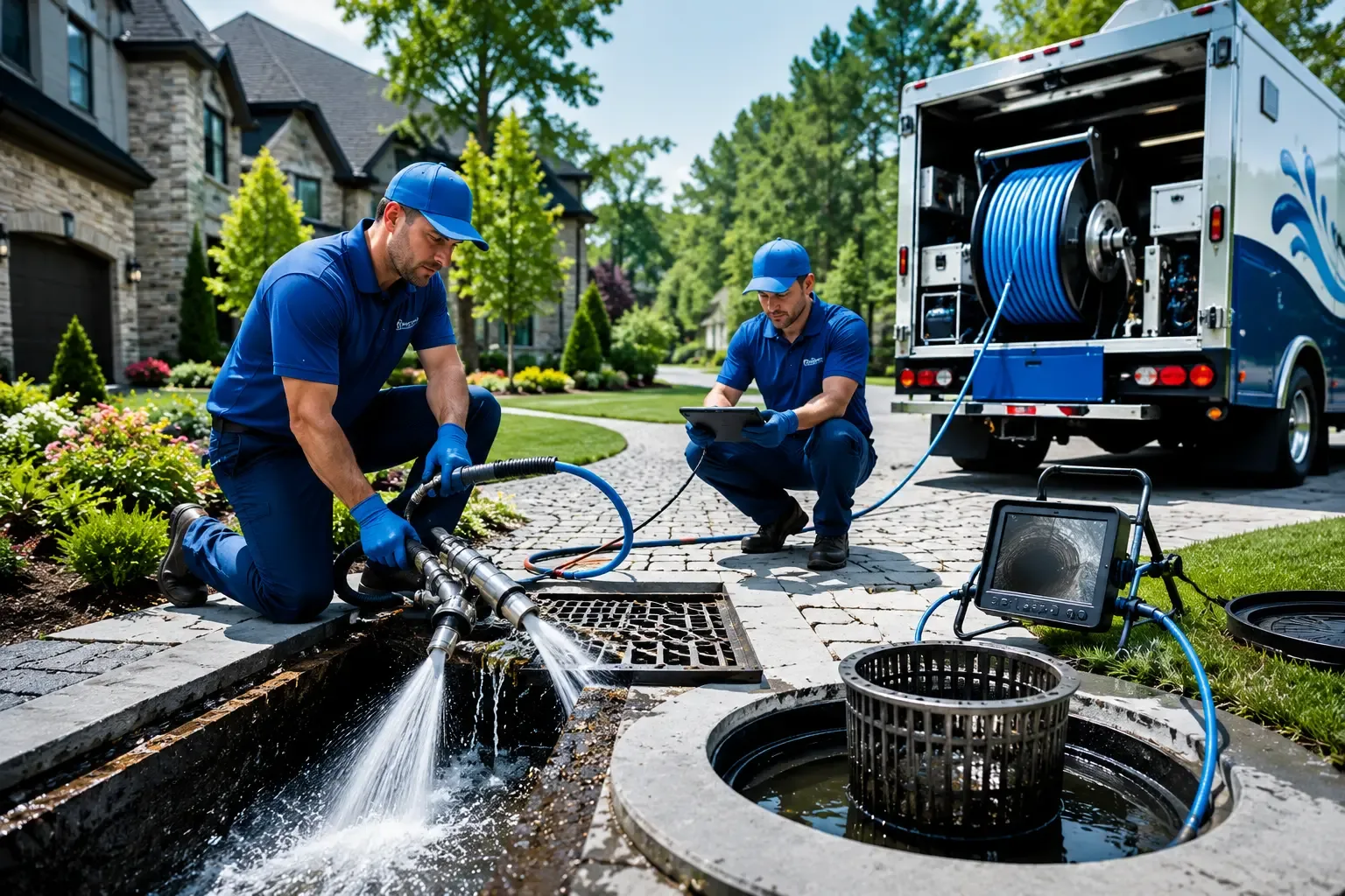 Local outdoor drain cleaning professionals in Staples, TX