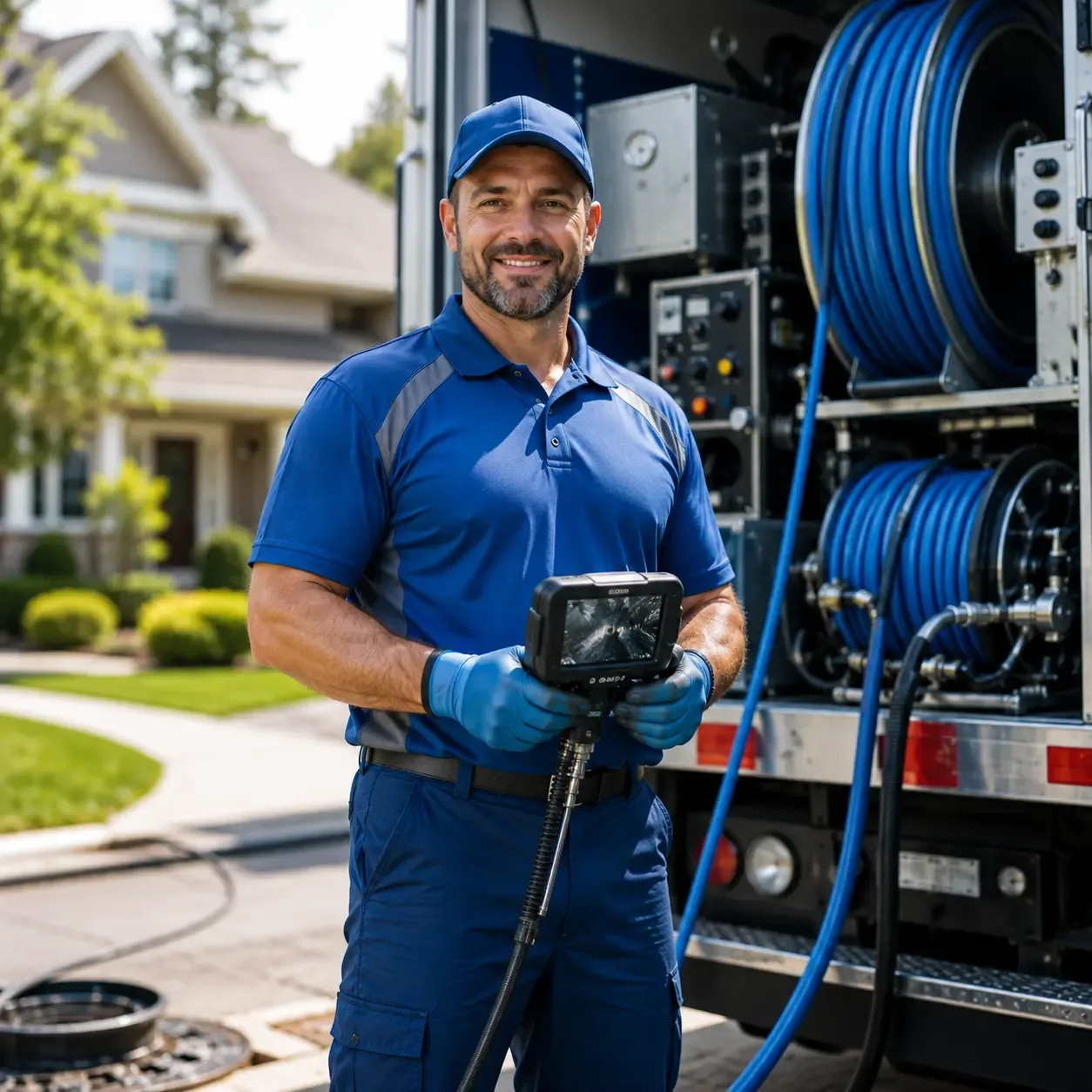 Local outdoor drain cleaning specialists in Staples, TX